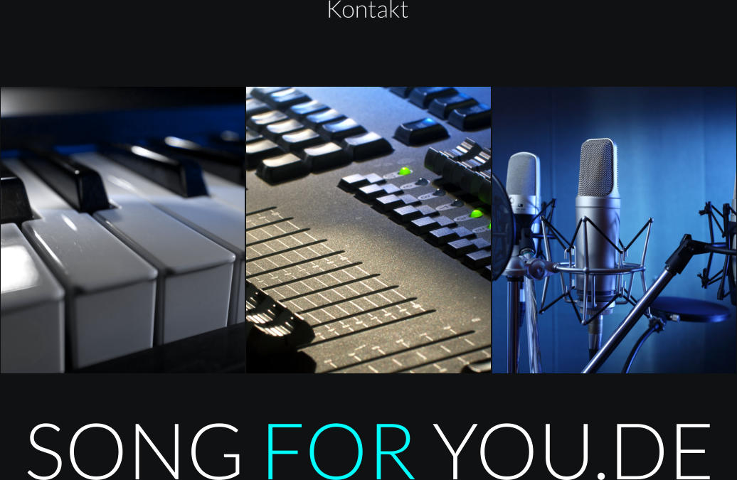 SONG FOR YOU.DE Kontakt
