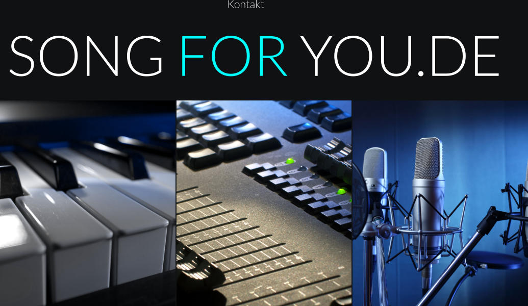 SONG FOR YOU.DE Kontakt