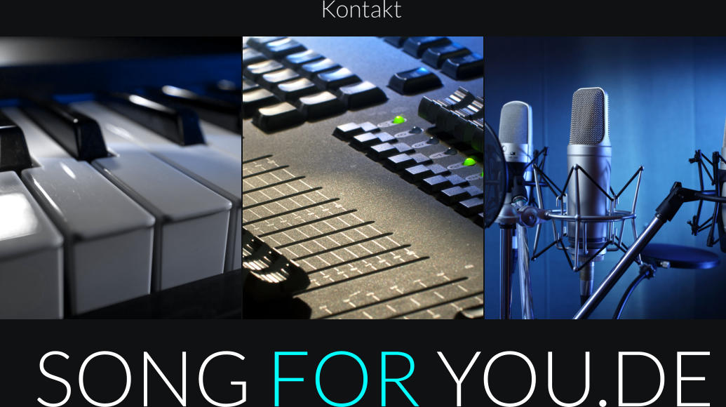 Kontakt SONG FOR YOU.DE